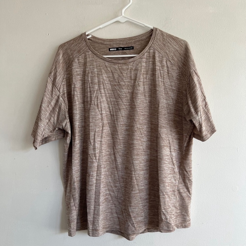 Women REI Co-op T-Shirt XLarge Brown